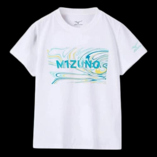 (GS) Mizuno Graphic T-shirt 'White'