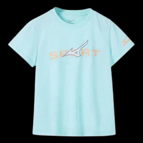 (GS) Mizuno Casual T-shirt 'Blue'