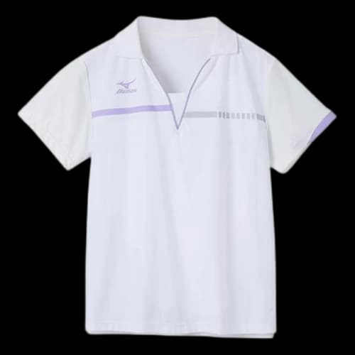 (GS) Mizuno Graphic Polo Shirt 'White'