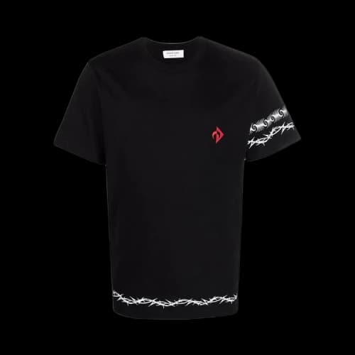 Marine Serre Tribals Large Fit T-Shirt 'Black'