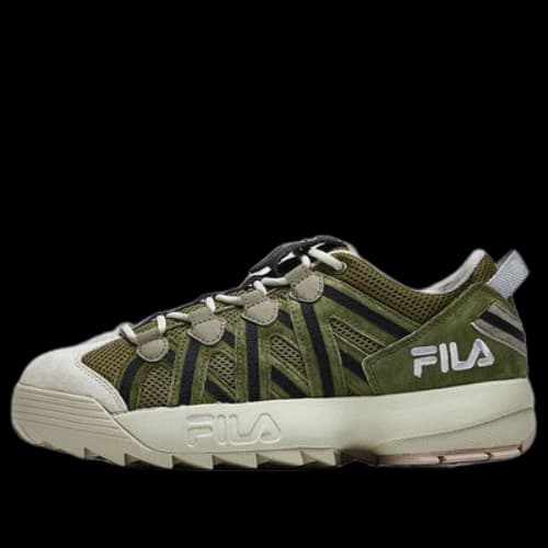 FILA FUSION Spaghetti Low Shoes 'Olive Green'