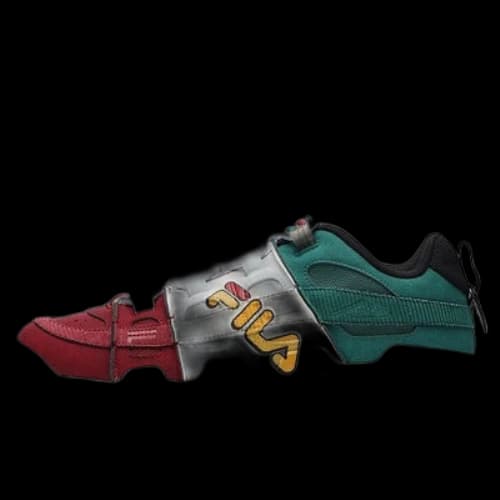 FILA FUSION ADE Barricade Sneakers 'White Green Red'