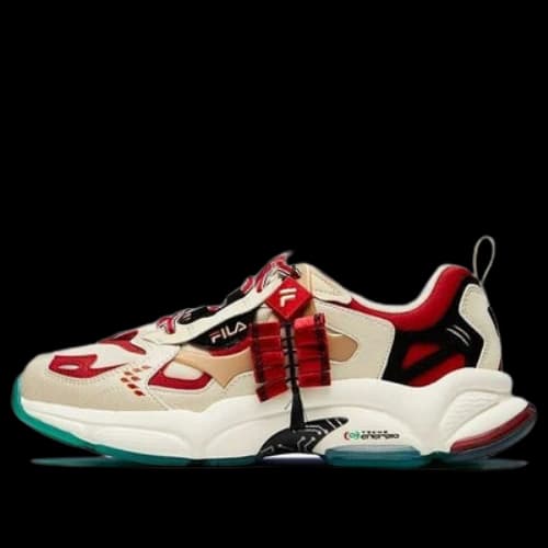 FILA FUSION RJV 'Creamwhite Dark Red'