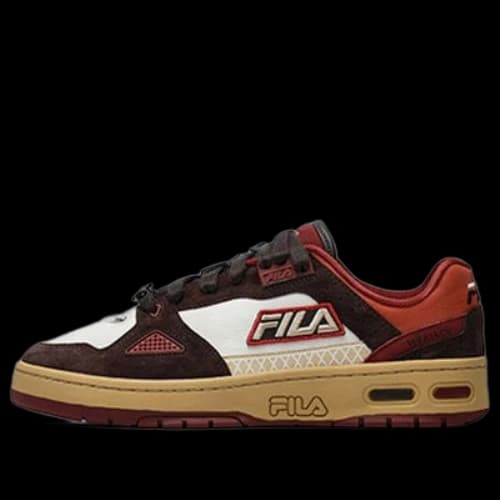 FILA FUSION Teratach Skate Shoes 'Red White Black'