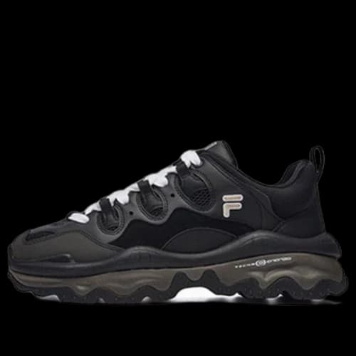 FILA FUSION QD96 Athletic Shoes 'Black White'