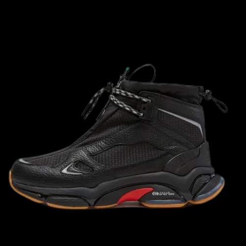 FILA FUSION x Aries High-Top Sneakers 'Black Red'