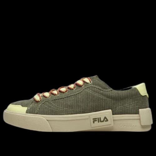 FILA FUSION Pop Skate Shoes 'Olive Green White'