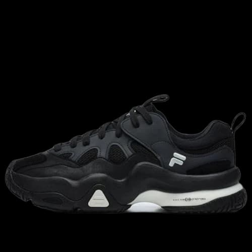 FILA FUSION Scud Shoes 'Black White'