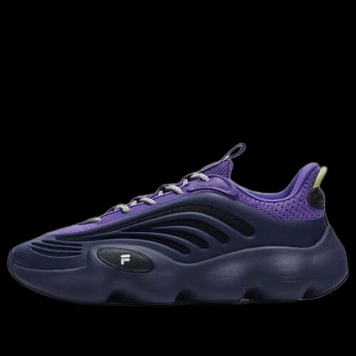 FILA FUSION Ray 3 Sport Shoes 'Black Purple'
