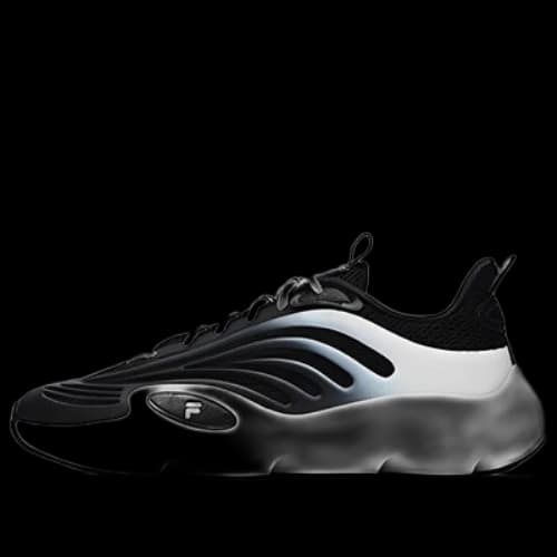 FILA FUSION Ray 3 Sport Shoes 'Black White'