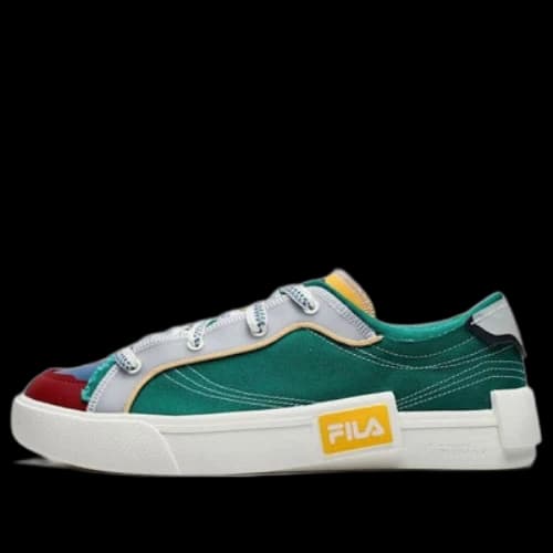 FILA FUSION Pop Skate Shoes 'Green Grey'