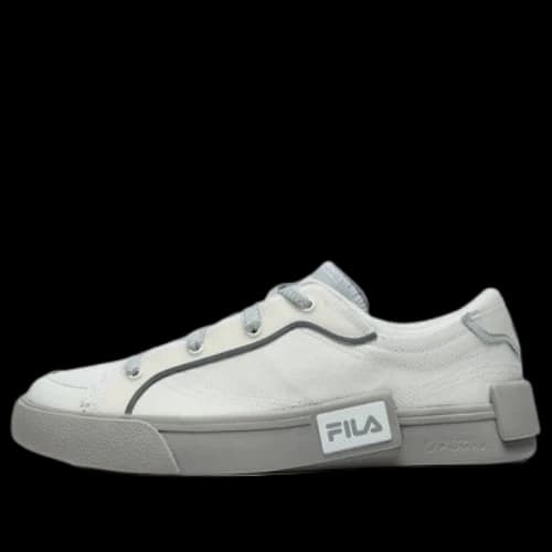FILA FUSION Pop Skate Shoes 'White Grey'