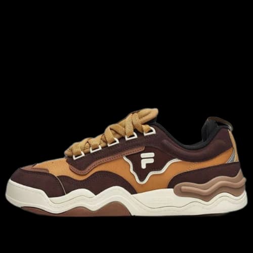 FILA FUSION Kick Sneakers 'Brown Orange'