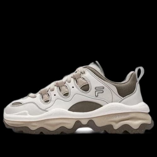 FILA FUSION QD96 Athletic Shoes 'White Brown'