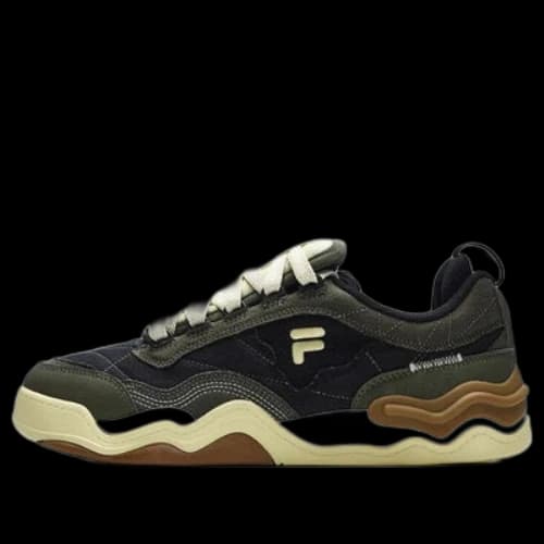 FILA FUSION Kick Sneakers 'Black Brown'