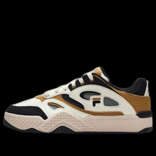 FILA FUSION ATV Skate Shoes 'White Brown Black'