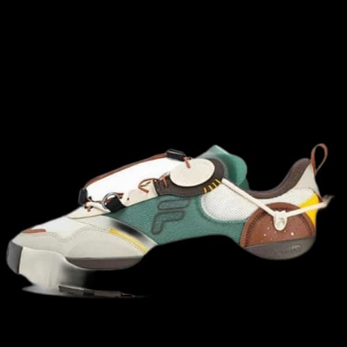 FILA FUSION Bone Sneakers 'White Green Brown'