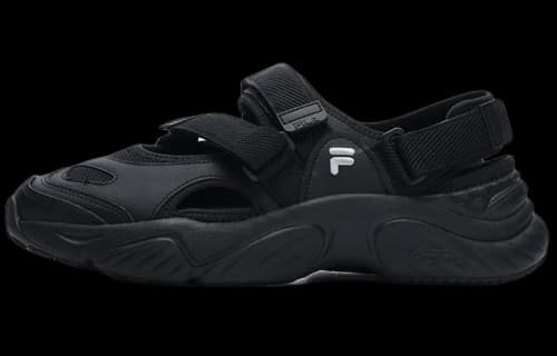 FILA FUSION Conch Sandals 'Black'