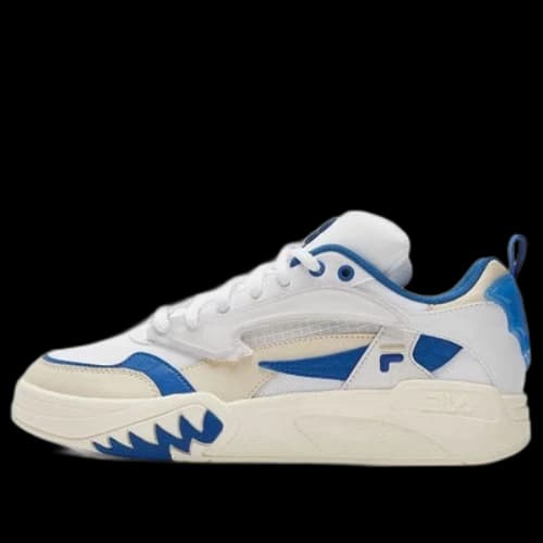 FILA FUSION Classic Basketball Shoes 'White Blue'
