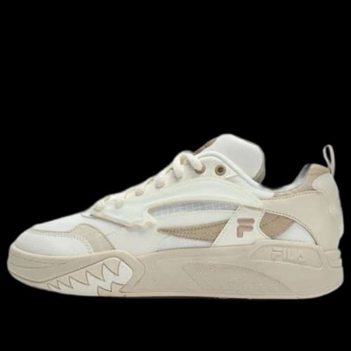 FILA FUSION Classic Basketball Shoes 'White Beige'
