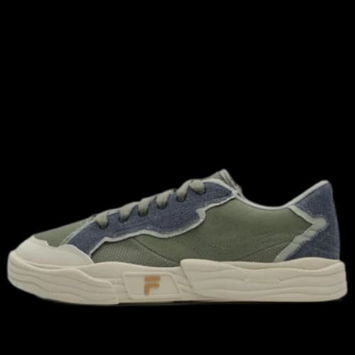 FILA FUSION Lifestyle Comfort Skate Shoes 'Green Grey'