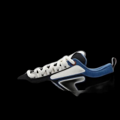 FILA Nollie Skate Shoes 'White Blue'