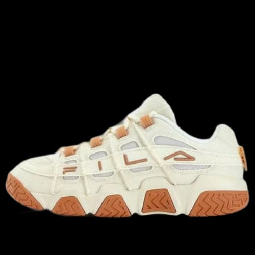 FILA FUSION Barricade Sneakers 'White Orange'