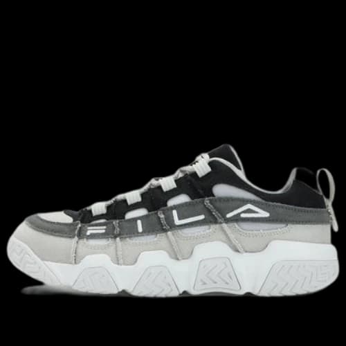 FILA Barricade Basketball Shoes 'White Grey Black'