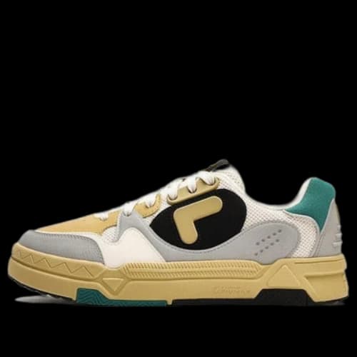 FILA FUSION Bank DX Skate Shoes 'Yellow Grey'