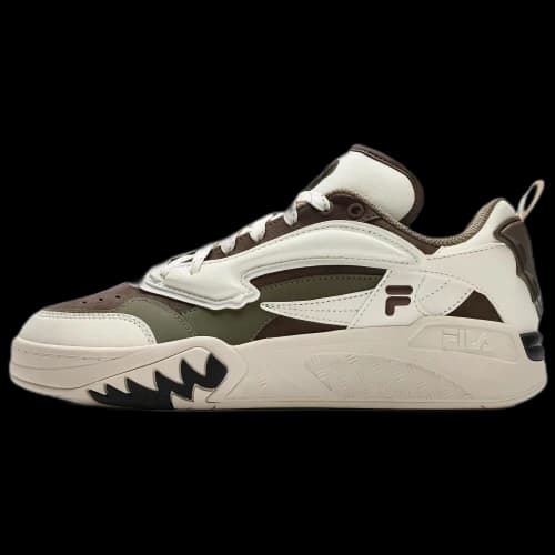 FILA FUSION Desperado Low Top Shoes 'White Brown Green'