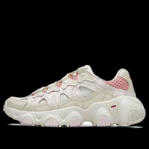 Fila Jagger Retro Running Shoes White/Pink (Women's)