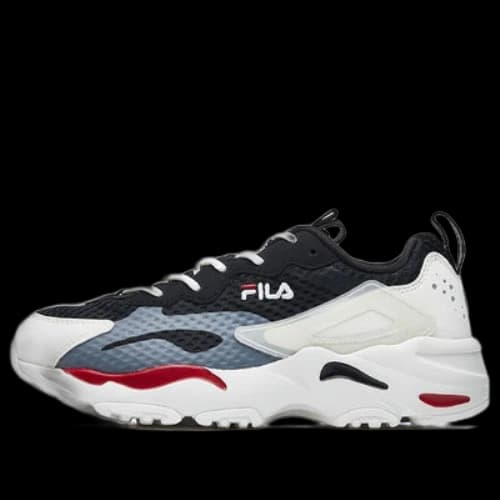 Fila Tracer Running Shoes Black/White/Blue (Women's)