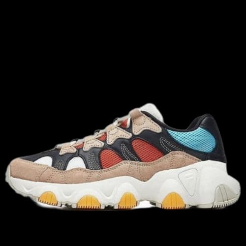 Fila Jagger Running Shoes Blue/ Black/Orange (Women's)