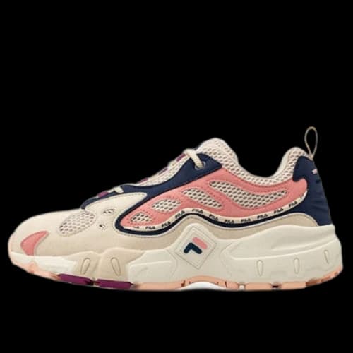 Fila Running Shoes White/Pink/Black (Women's)