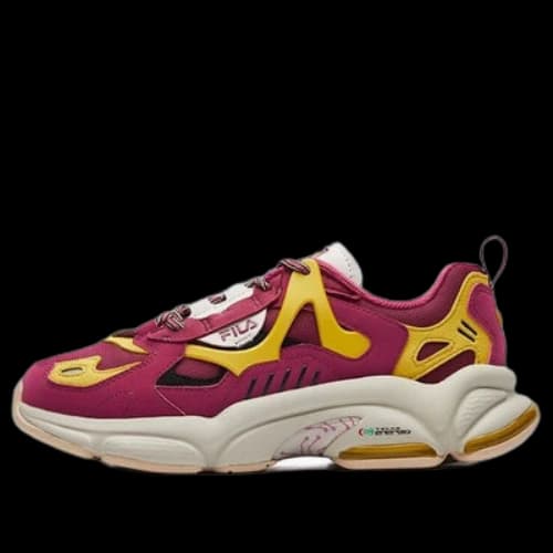 Fila RJV Low-top Running Shoes 'Red Yellow' (Women's)