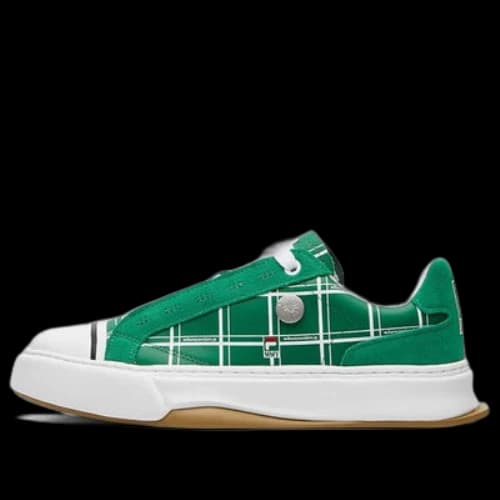 Fila Fusion Canvas Shoes 'Amazon Green' (Women's)