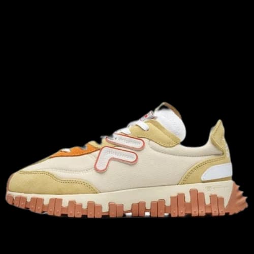 FILA FUSION RT 70 Sport Sneakers 'Beige Orange' (Women's)