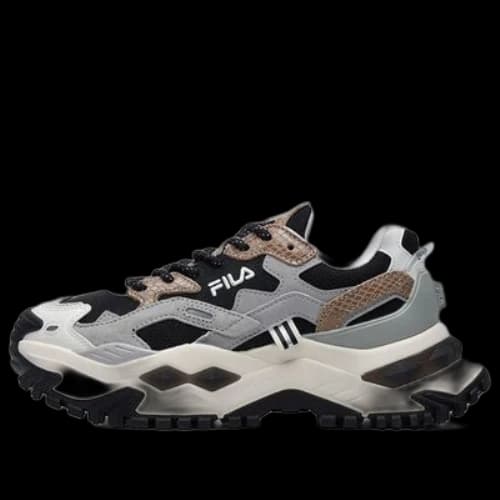 FILA FUSION Bianco Fashion Sneakers 'Grey Black' (Women's)