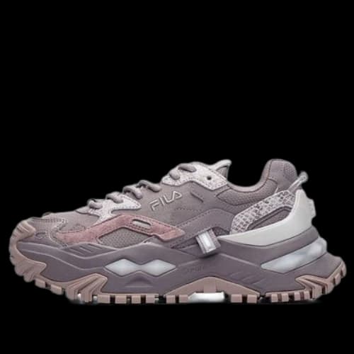 Fila Fusion Bianco 'Purple Gray' (Women's)