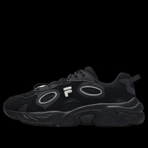 FILA FUSION Raccoon Sneakers 'Black White Grey' (Women's)