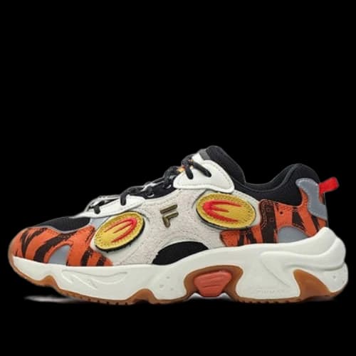 FILA FUSION Raccoon CNY Shoes 'White Orange' (Women's)