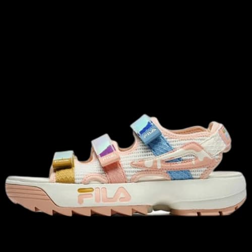 FILA FUSION Disruptor Sandals 'White Pink' (Women's)