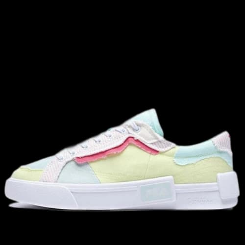 FILA FUSION Canvas Shoes 'White Multi' (Women's)