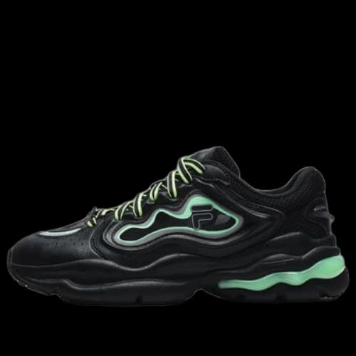 FILA FUSION Palatte Sneakers 'Black Green' (Women's)
