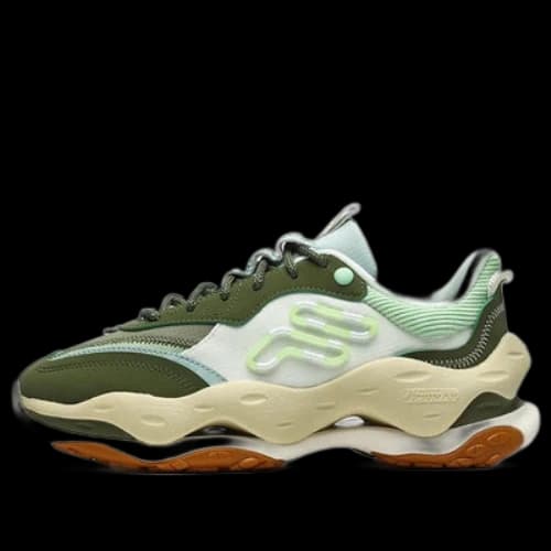 FILA FUSION Cheese Sneakers 'Green Blue' (Women's)