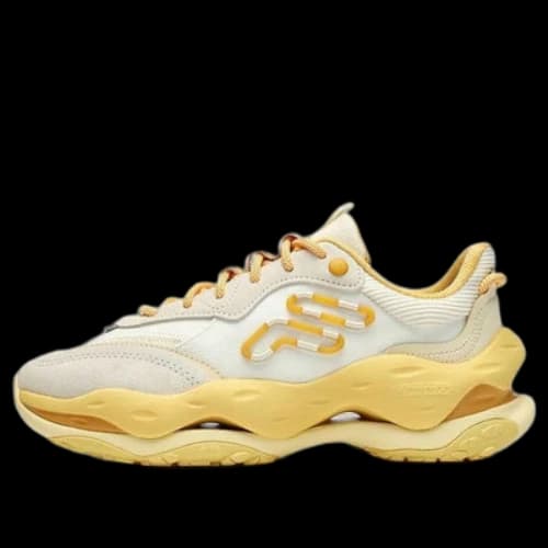 FILA FUSION Cheese Sneakers 'White Yellow' (Women's)