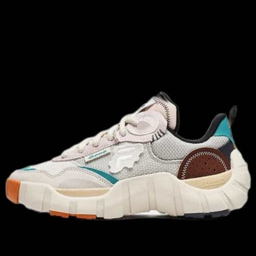 FILA FUSION Bone Sneakers 'Pink Grey White' (Women's)
