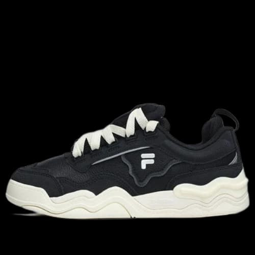FILA FUSION Kick Sneakers 'Black White' (Women's)