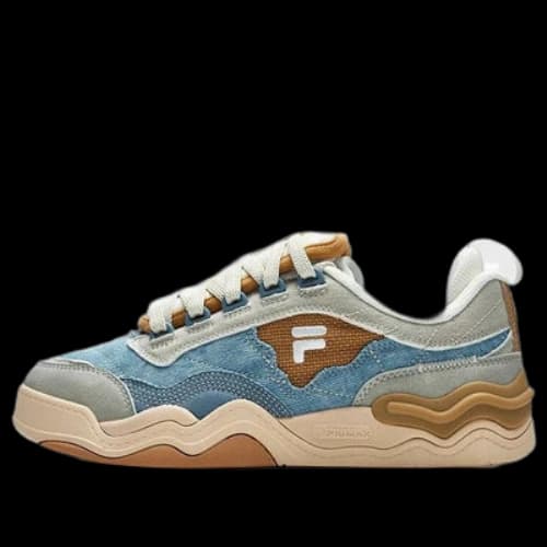 FILA FUSION Kick Sneakers 'Blue Grey Brown' (Women's)