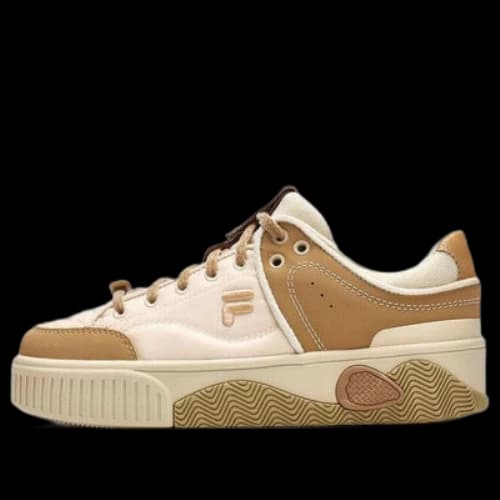 FILA FUSION Stack Skate Shoes 'Beige Brown' (Women's)